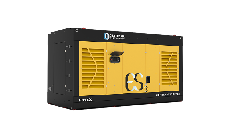 柴油驱动无油空压机租赁ES3
